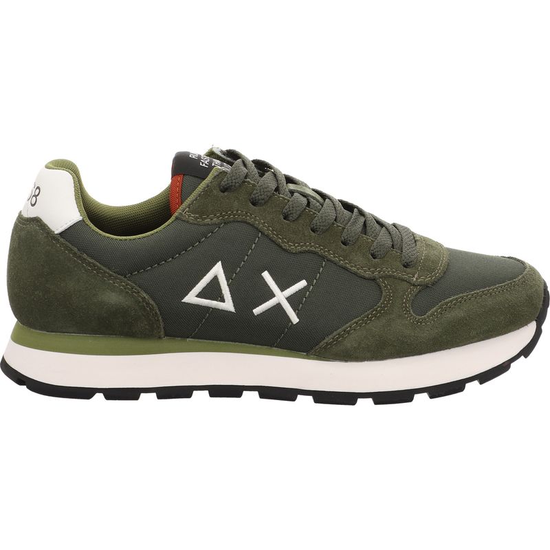 SUN68 Tom Solid Sneaker Z46101-74 dunkles oliv