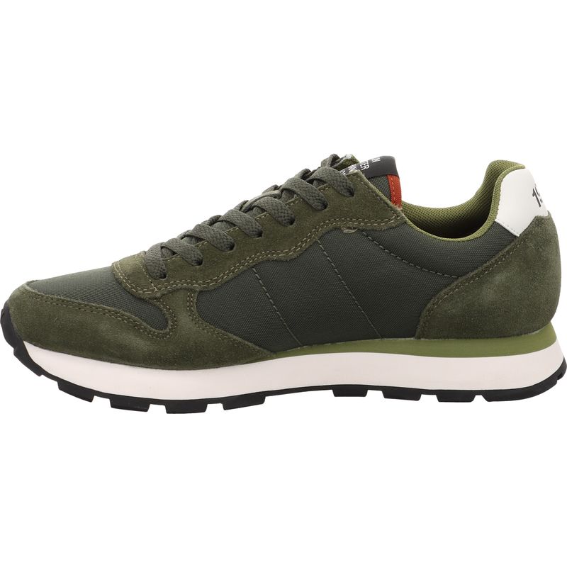 SUN68 Tom Solid Sneaker Z46101-74 dunkles oliv