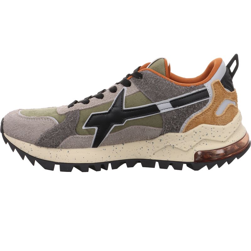 W6YZ Breeze 3-M Sneaker - 2018612-08-1B95 - dunkelgrau-grün