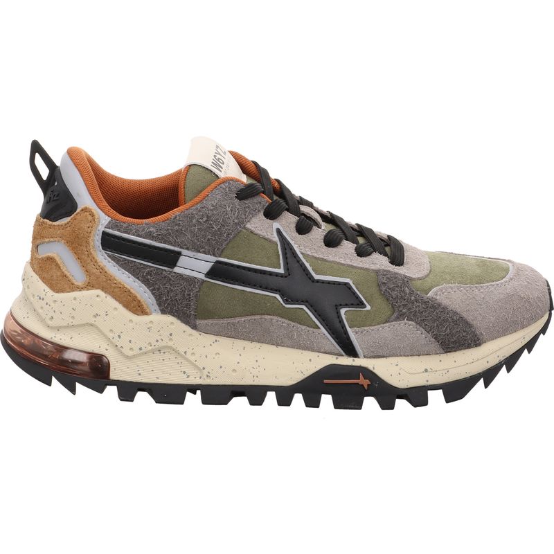 W6YZ Breeze 3-M Sneaker - 2018612-08-1B95 - dunkelgrau-grün