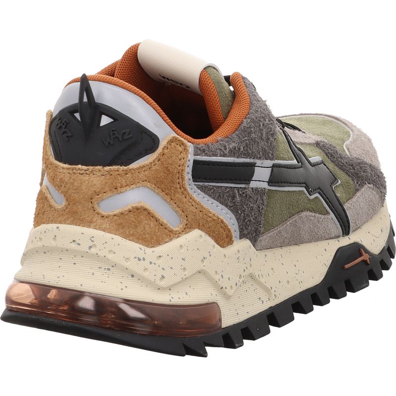 W6YZ Breeze 3-M Sneaker - 2018612-08-1B95 - dunkelgrau-grün