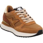 SUN68 Stargirl Strass Logo Sneaker Z46223-93 dunkelbeige rot