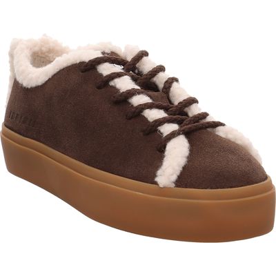 Inuikii Shearling Low Sneaker 1001.001.0242.152 dark brown dunkelbraun