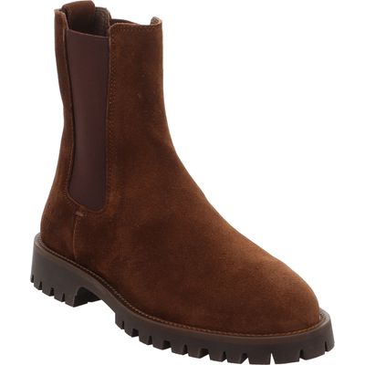 Copenhagen CPH850-suede nougat Damen Chelsea Boot Veloursleder braun
