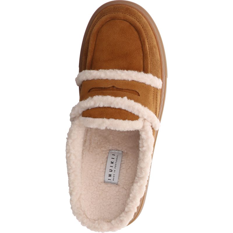 Inuikii Mule Wool Pantolette 1004.017.0011.150 brown