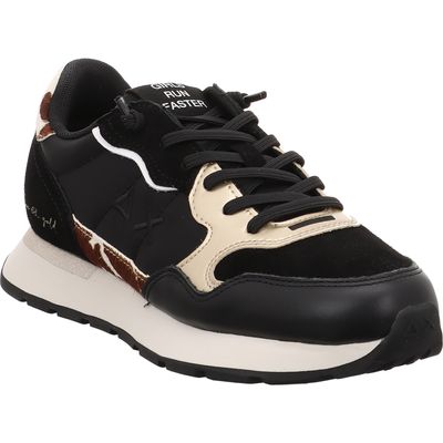 SUN68 Ally Mix Materials Sneaker Z46205-11 schwarz schwarz