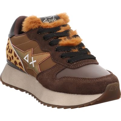 SUN68 Stargirl Animalier Sneaker Z46224-08 braun braun