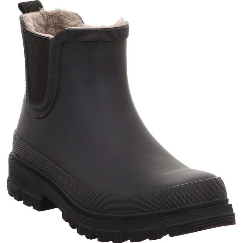 Verbenas Lua Fur Smooth-Black - Gummistiefel in Schwarz