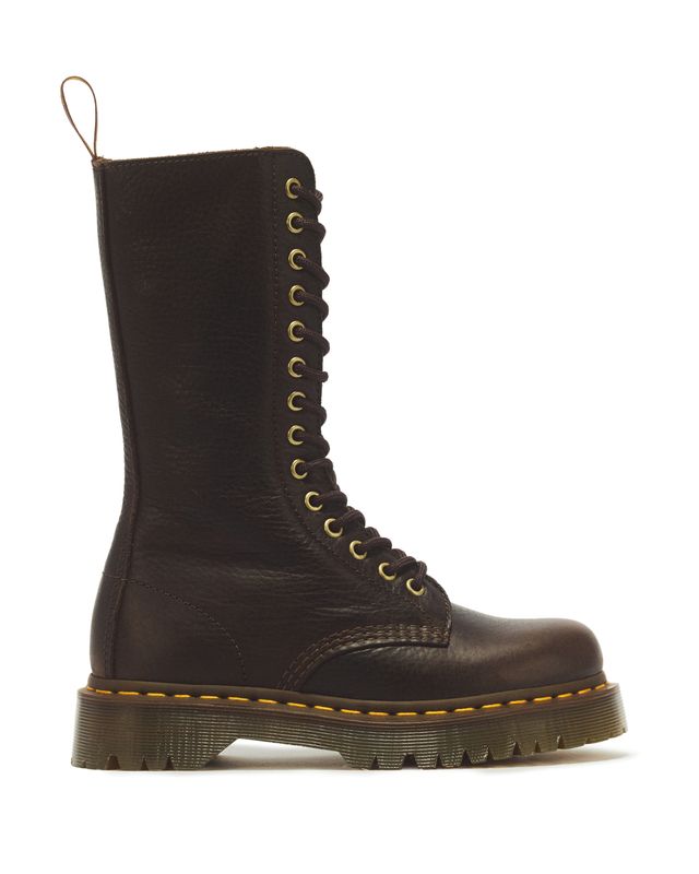 Dr. Martens 1B99 BEX-43353200 Plateau Stiefel Dark Brown