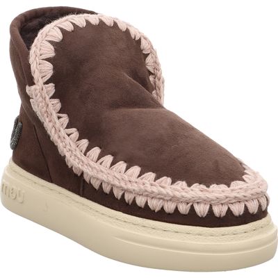 Mou Eskimo Sneak Bold Glitter Logo Sneaker MU.FW411001A-MOCHA mocha braun
