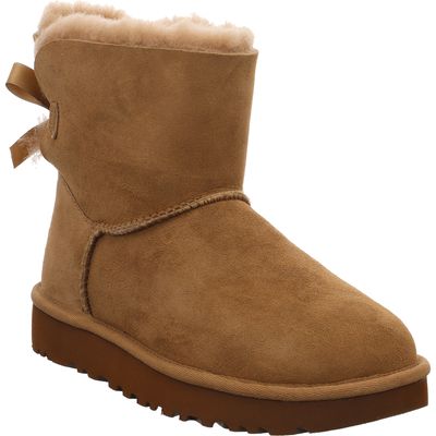 UGG Mini Bailey Bow II Boot 1016501-LBNZ light bronze braun