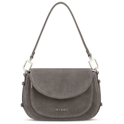 Hey Marly Big Sister Suede Grey Tasche HM60-0006-S grau