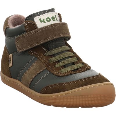 Koel Daniel 3.0 Suede Barfuß Klettschuh 07T055.303-350 khaki grün