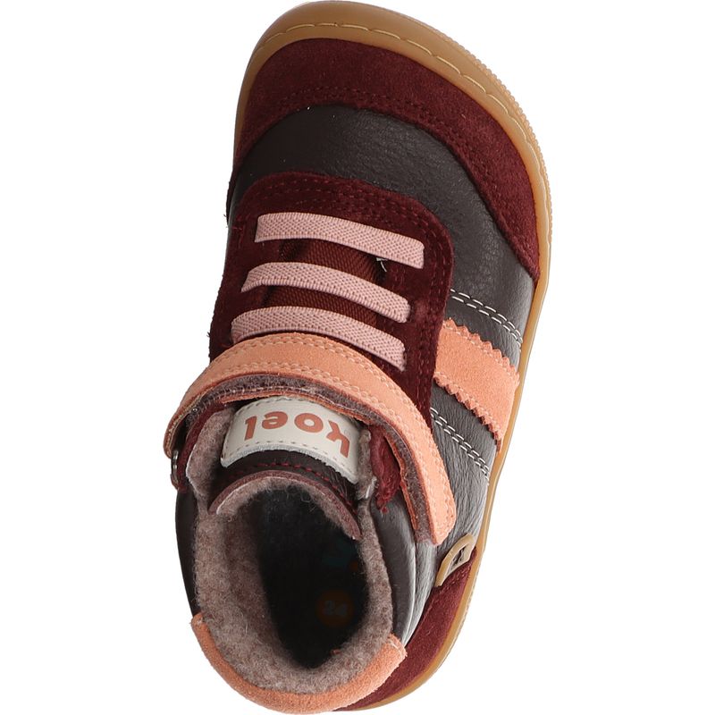 Koel Daniel 3.0 Suede Barfuß Klettschuh 07T055.303-260 bordeaux