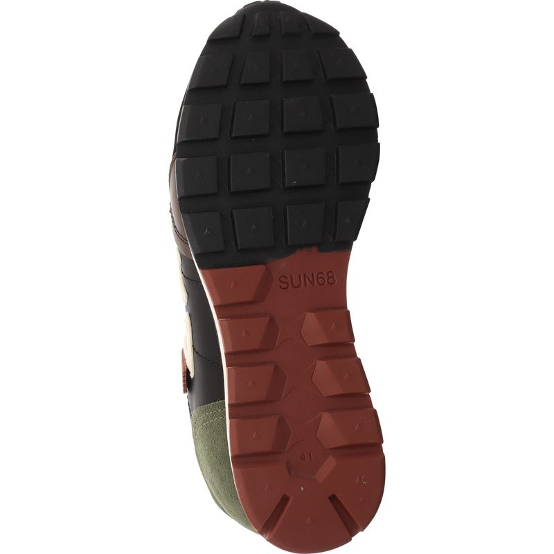 SUN68 Tom Winter Style Sneaker Z46107-74 dunkles oliv
