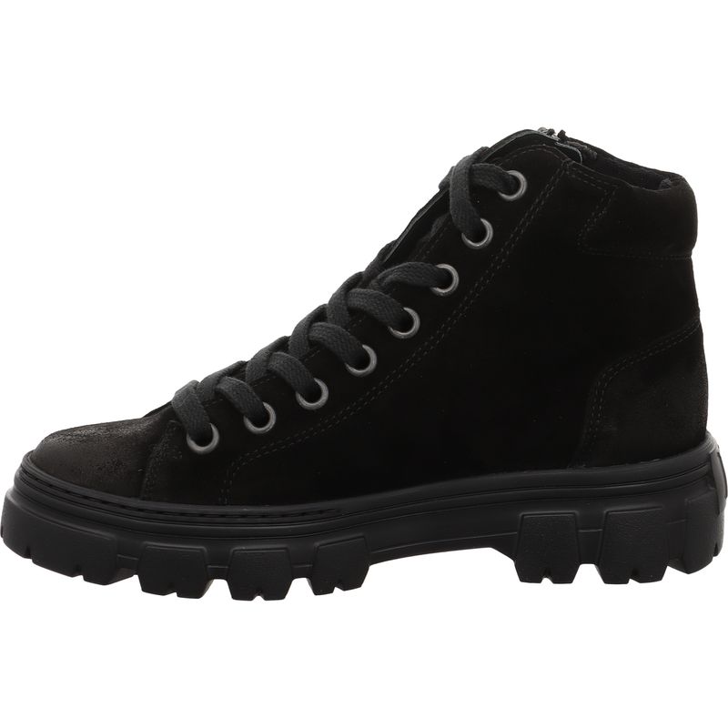 Paul Green Schnürboots 5210-102 in Schwarz