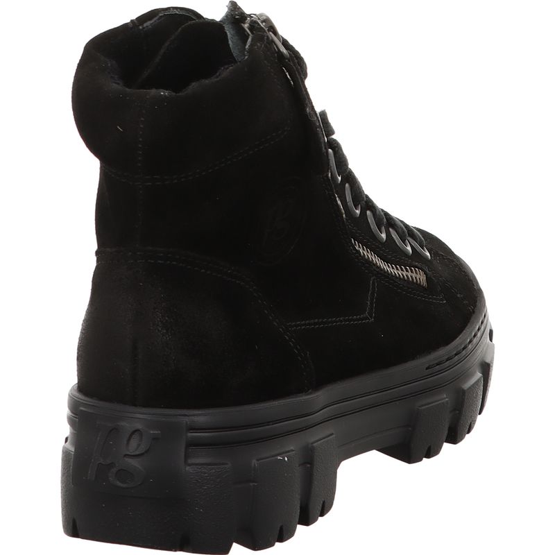 Paul Green Schnürboots 5210-102 in Schwarz