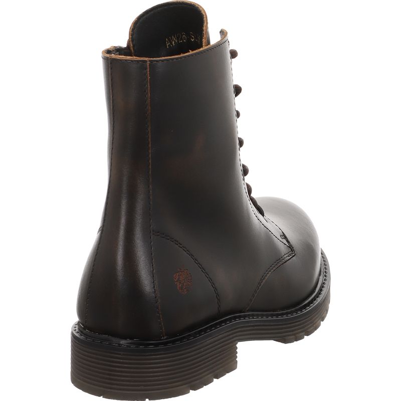 Apple of Eden Sun 10 Schnürstiefelette cognac