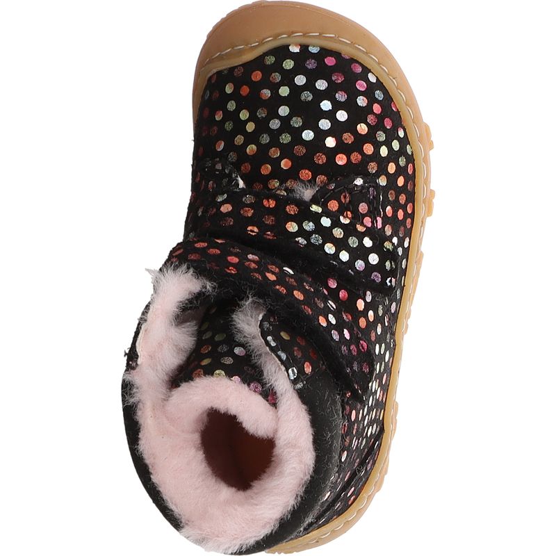 Ricosta Pepino Nico 50 1500403/090 Lauflernschuh Winter mit Lammfell schwarz