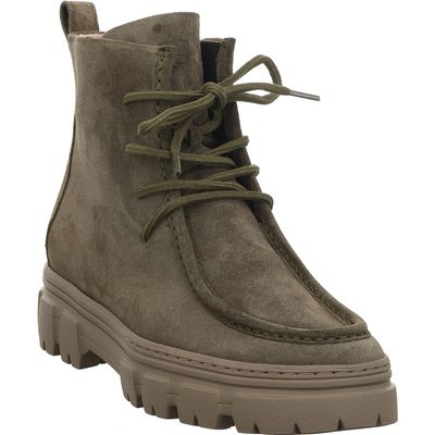 Paul Green Schnürstiefelette 5499-045 Olive grün