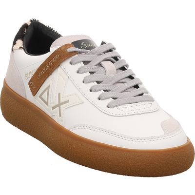 SUN68 Sally Leather Sneaker Z46259-01 weiß weiß