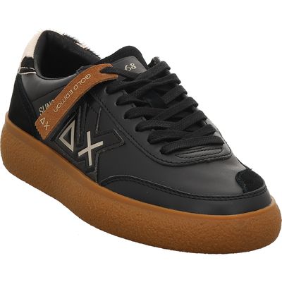 SUN68 Sally Leather Sneaker Z46259-11 schwarz schwarz