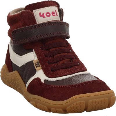 Koel Rami Wool Tex Barfuß Klettschuh 34T004.105-260 bordeaux rot