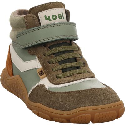 Koel Rami Wool Tex Barfuß Klettschuh 34T004.105-360 oliv grün