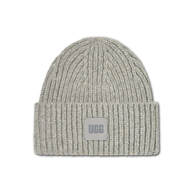 UGG 20061-CBB Chunky Rib Beanie in cobble grau