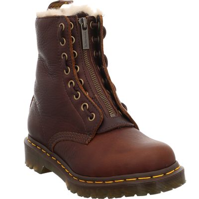 Dr. Martens 1460 Zip WL-43564200 Schnürboot Dark Brown braun