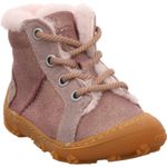 Ricosta Pepino Elia Lauflernschuh 50 1500103/321 Winter Lammfell malve rosa | metallic