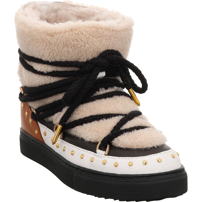 Inuikii Curly Rock 1001.003.0072.111 Boots in Cream