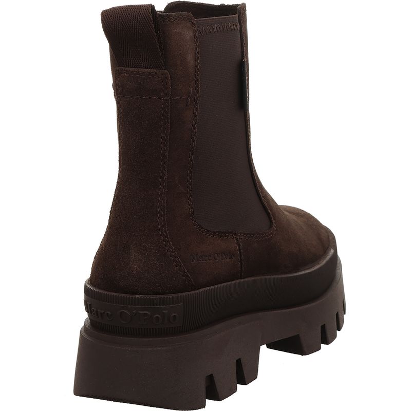 Marc O'Polo Damen Chelsea Boot Petra GTX 5000015092-0344 burnt coffee