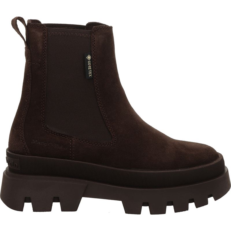 Marc O'Polo Damen Chelsea Boot Petra GTX 5000015092-0344 burnt coffee
