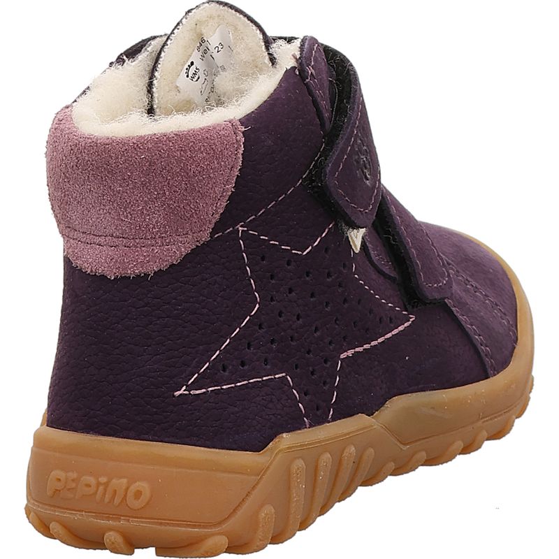 Ricosta Pepino Donny 50 3300402/390 Klettverschluss Boots wasserdicht blackberry