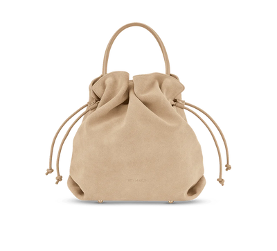 Hey Marly - HM60-2407-M - Cool Companion Suede M - Beuteltasche beige | braun