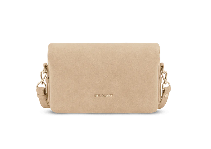 Hey Marly - HM61-0025-S - Sassy Sister Suede - Crossbodybag | beige | braun