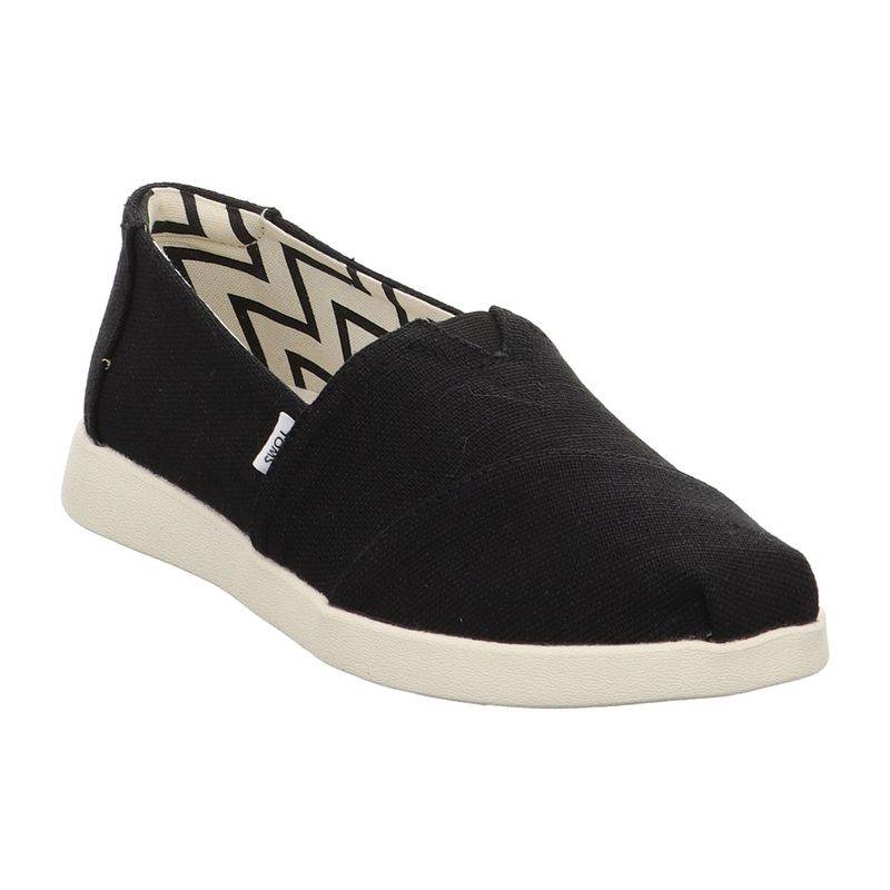Toms | 10021574-001 | Alpargata Plus | Espadrilles | schwarz | weiß