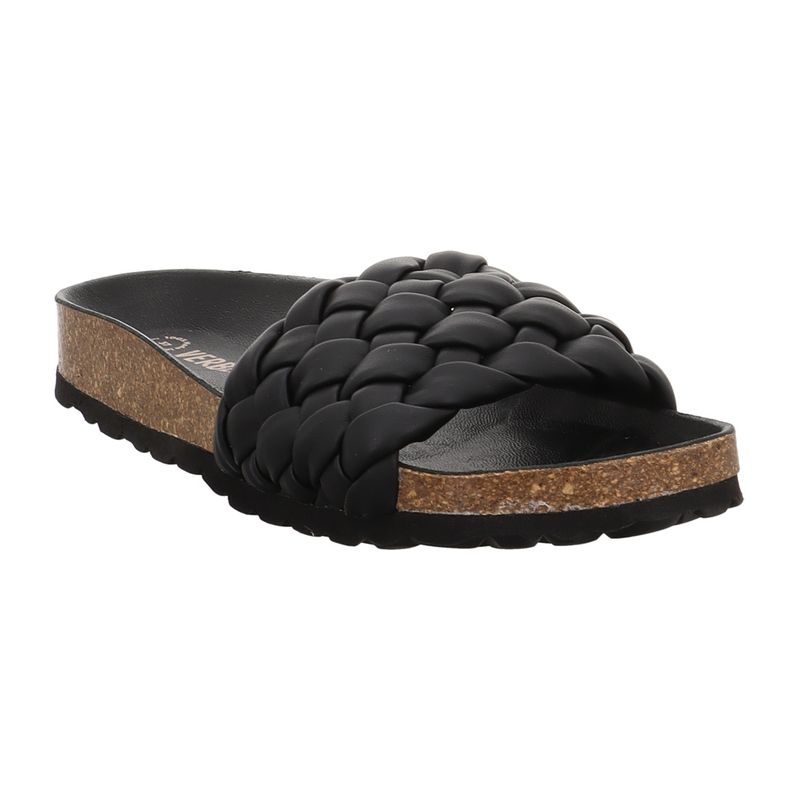 Verbenas - Rica Trenza Soft - Pantolette | schwarz