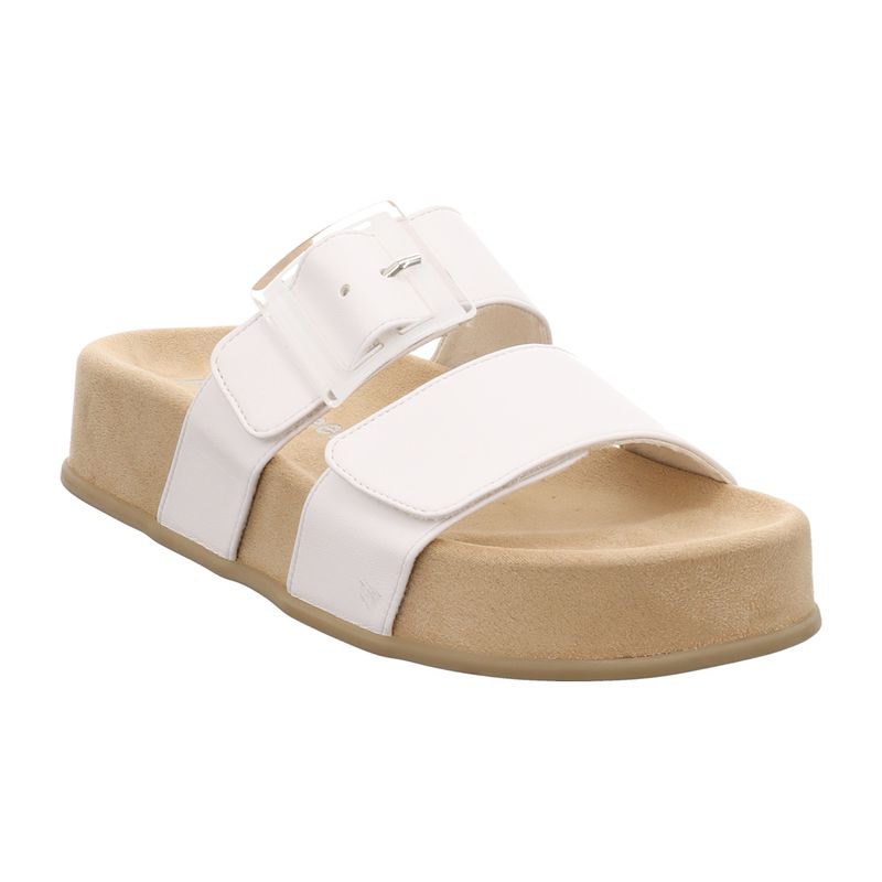 Paul Green | 6157 | Damen Pantolette | weiß