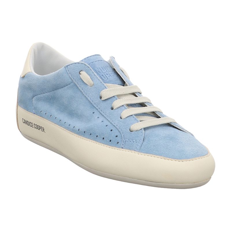 Candice Cooper - 2018263.08 - Dafne Nappa - Sneaker | weiß | hellblau