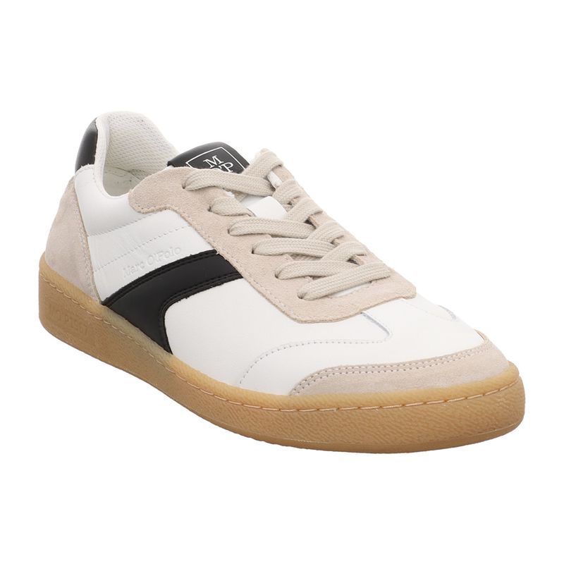 Marc O'Polo - 50726263501100 - Court M 4A - Sneaker | schwarz | weiß
