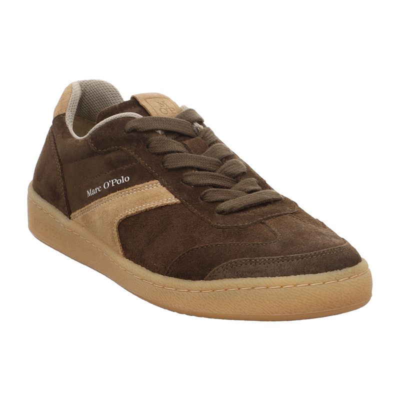 Marc O'Polo - 50726263502300 - Sneaker -  Court M 4B | dunkelgrün | cashmere