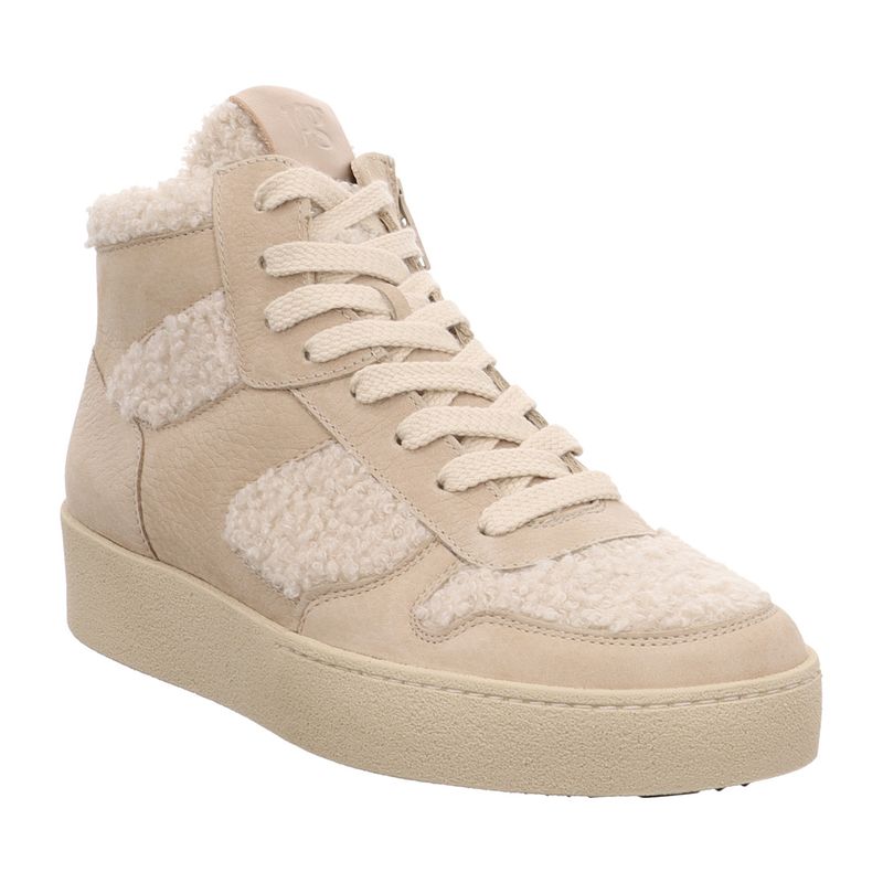 Paul Green - 5470 - High Top Sneaker - Teddy | beige