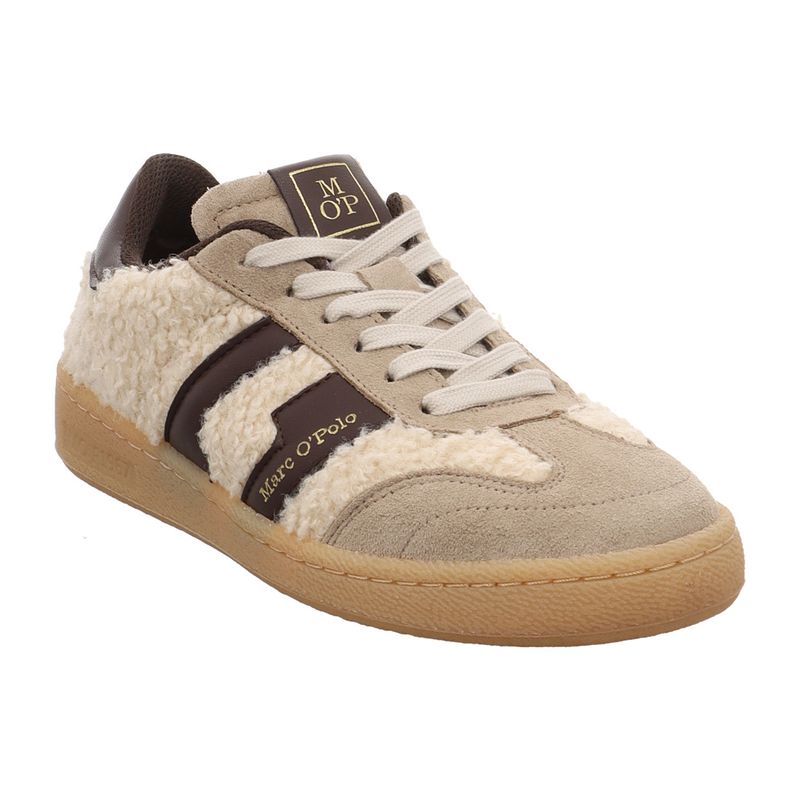Marc O'Polo - 50716263506330 - Court W 5D - Sneaker | beige | dunkelbraun