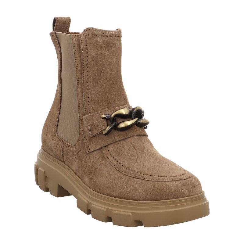 Paul Green - 8261 - Stiefelette mit Schnallendeko | beige