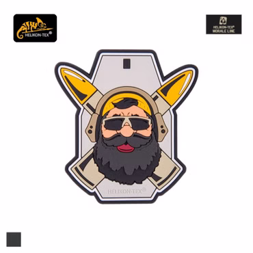 Helikon-Tex Emblemat BEARDMAN RANGE - PVC - wszystkie dostępne kolory