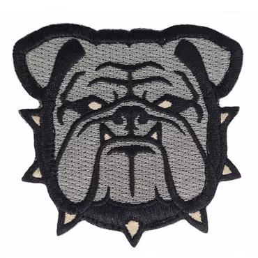 Mil-Spec Monkey Naszywka morale Bulldog Head – Large – Wszystkie dostępne warianty