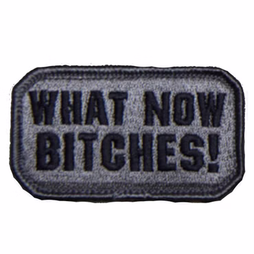 Mil-spec Monkey Tactical Patch With Velcro - What Now!