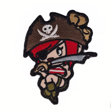 Mil-Spec Monkey Naszywka morale Pirate Girl – Wszystkie dostępne warianty